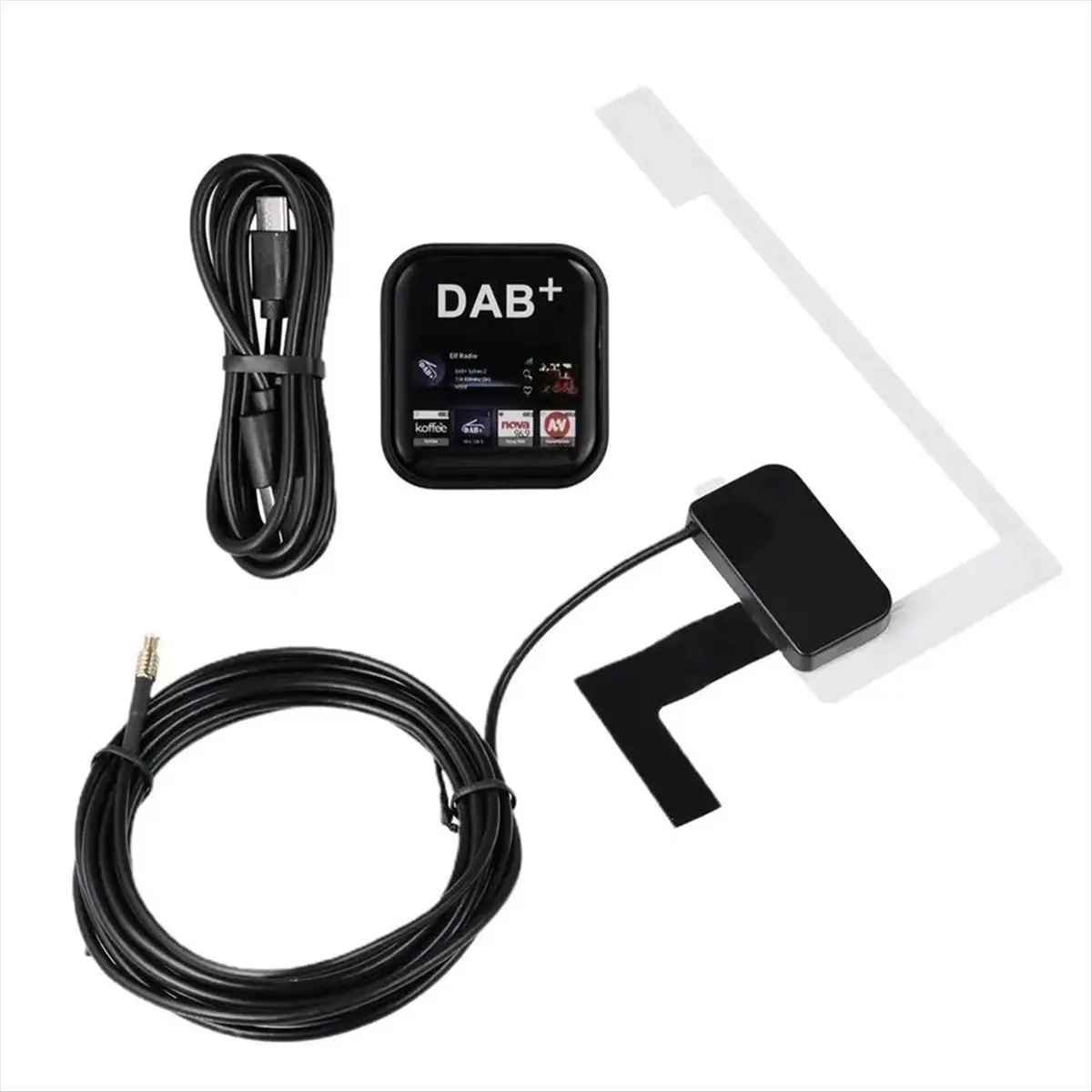 doyou DAB + USB Android Car Radio Tuner Window Antenna Navigation APP Control Kit Universal DAB USB Dongle Digital