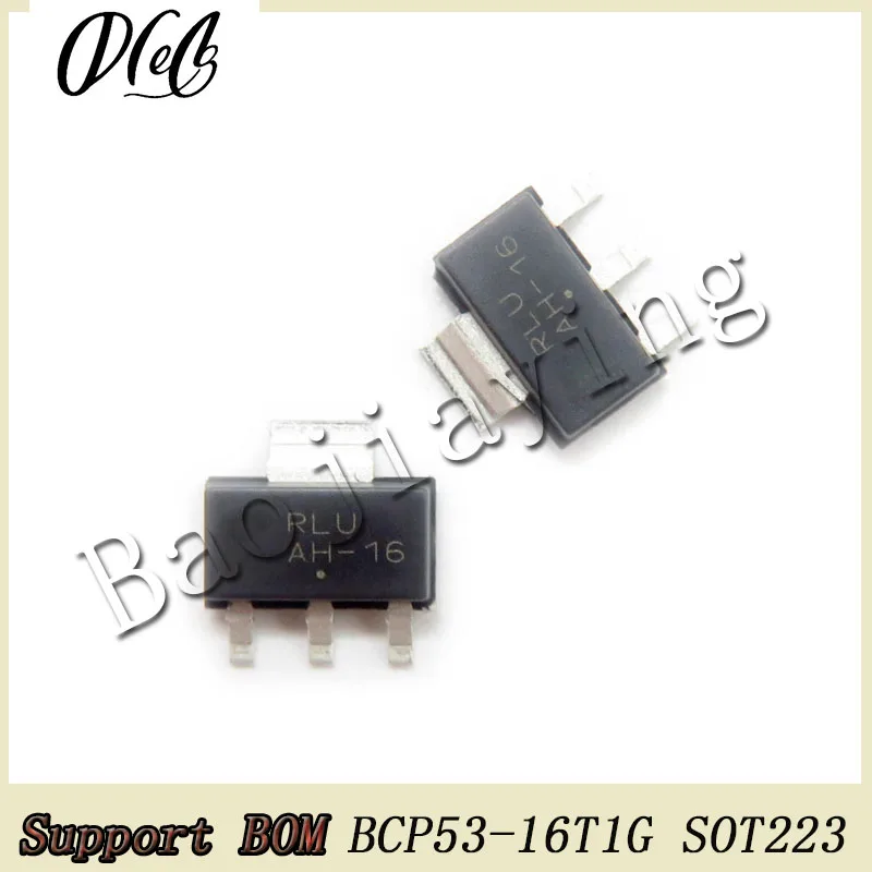 10PCS/Lot BCP53-16T1G MARK AH-16 Transistor SOT-223 Triode