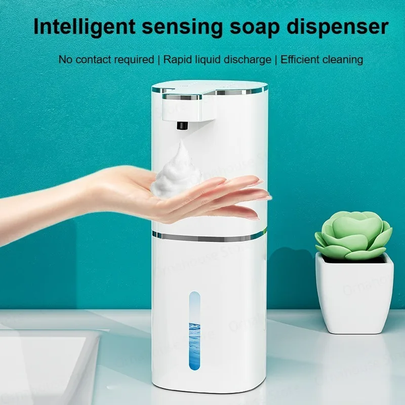 

420ML Automatic Soap Dispenser Touchless Type C USB Rechargeable Electric Soap Dispenser Waterproof Dispenser