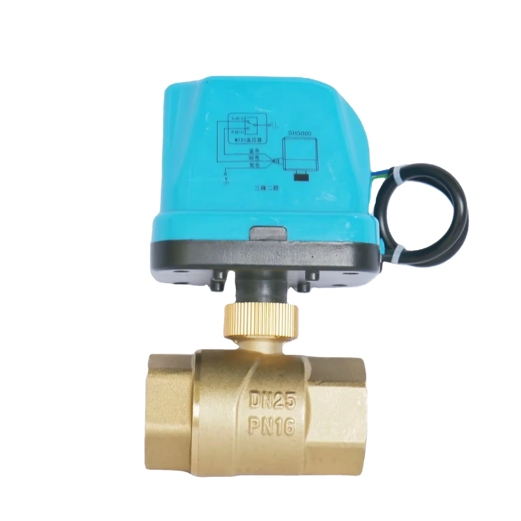 

SiXi Two Way Electric Ball Valve 403 for Central air Conditioning Systems or Water AC220v/DC12/24v OEM ODM OBM