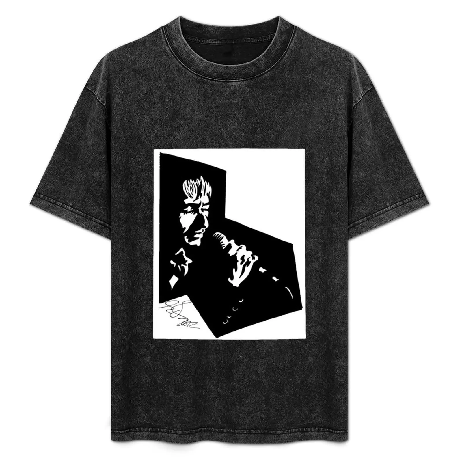 

Our Mutual Friend - black/white T-Shirt Basic Lightweight Short Sleeve Tee