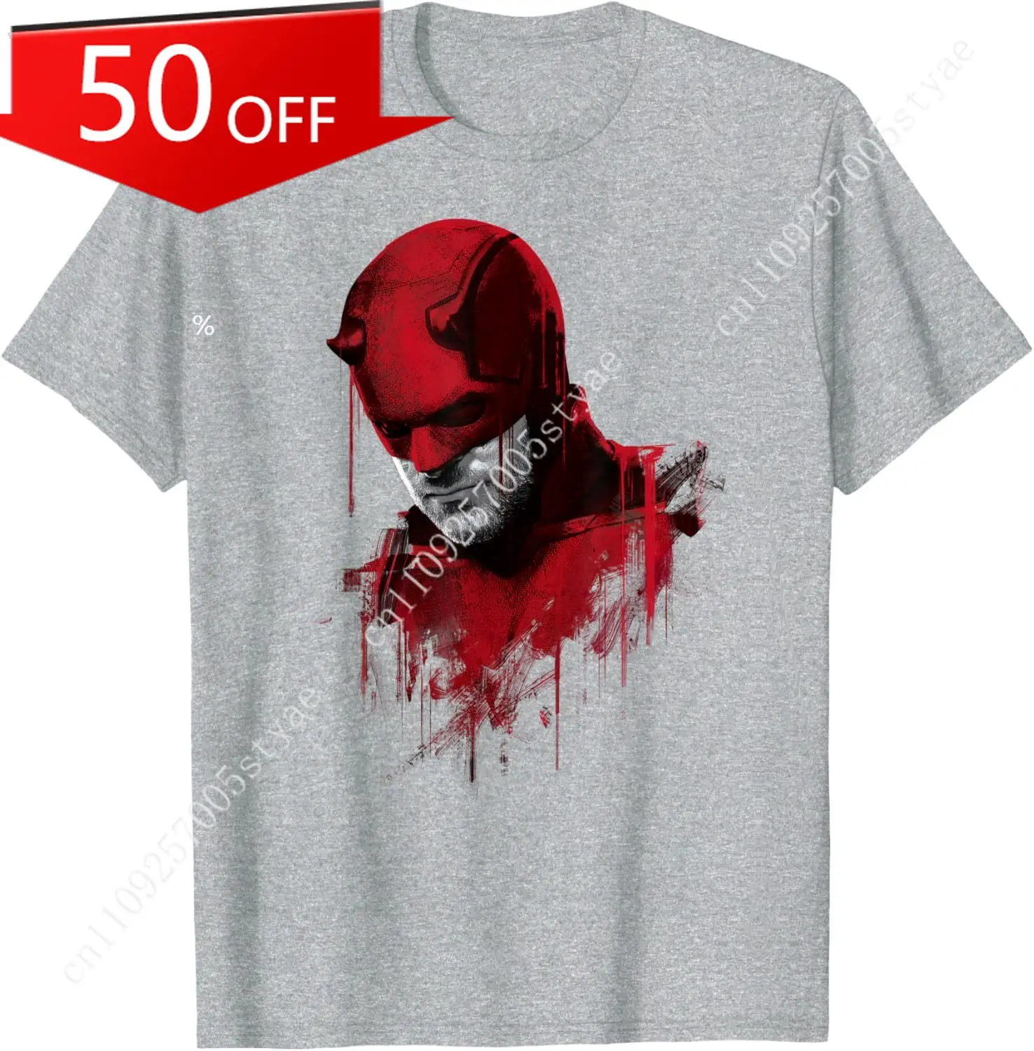 

Marvel Daredevil: Born Again Disney Series Mask of Justice T-Shirt