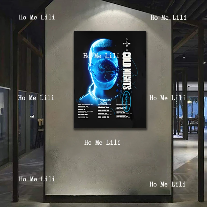 Новый постер Chase Atlantic Cold Nights Tour, картина на холсте, настенное искусство, украшение для гостиной, спальни