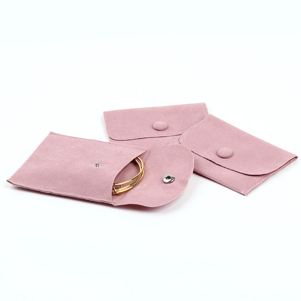 

3pcs Jewelry Bag Gift Pouch Coin Purse For Storage Bag Wedding Party Favor S Size Easy Open Travel Daily Use