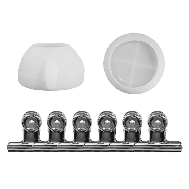 

Multifuntional Silicone Molds Crafting Moulds Teacup Holders Moulds