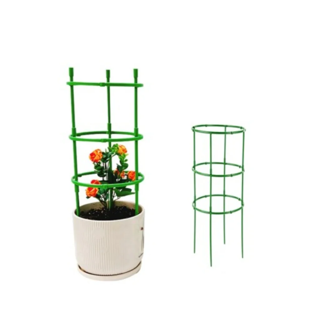1PC Plastic Modular Flower For Stand Support Pole For Indoor Plants Climbing Frame Green Plant Support Pile Frame