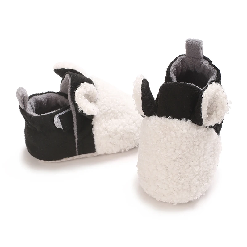 

Baby Boys Girls Soft Plush Slippers Cartoon Toddler Infant Warm Winter House ShoesBaby cotton shoes winter cute