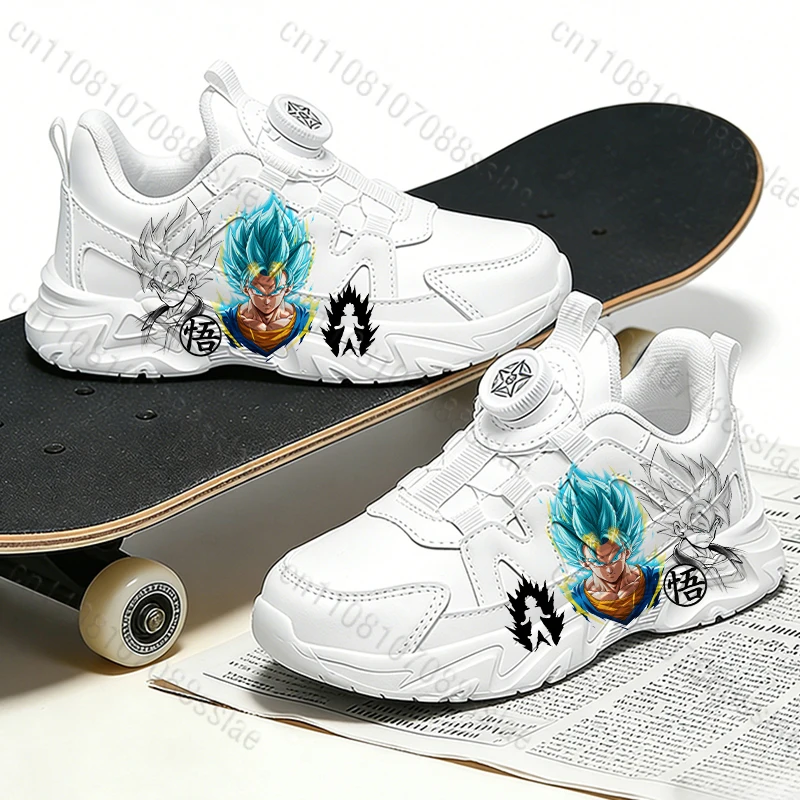 Son Goku Dragon Ball, zapatillas informales de moda con diseño genial para niños, adolescentes, estudiantes, transpirables, resistentes al desgaste, fáciles de llevar
