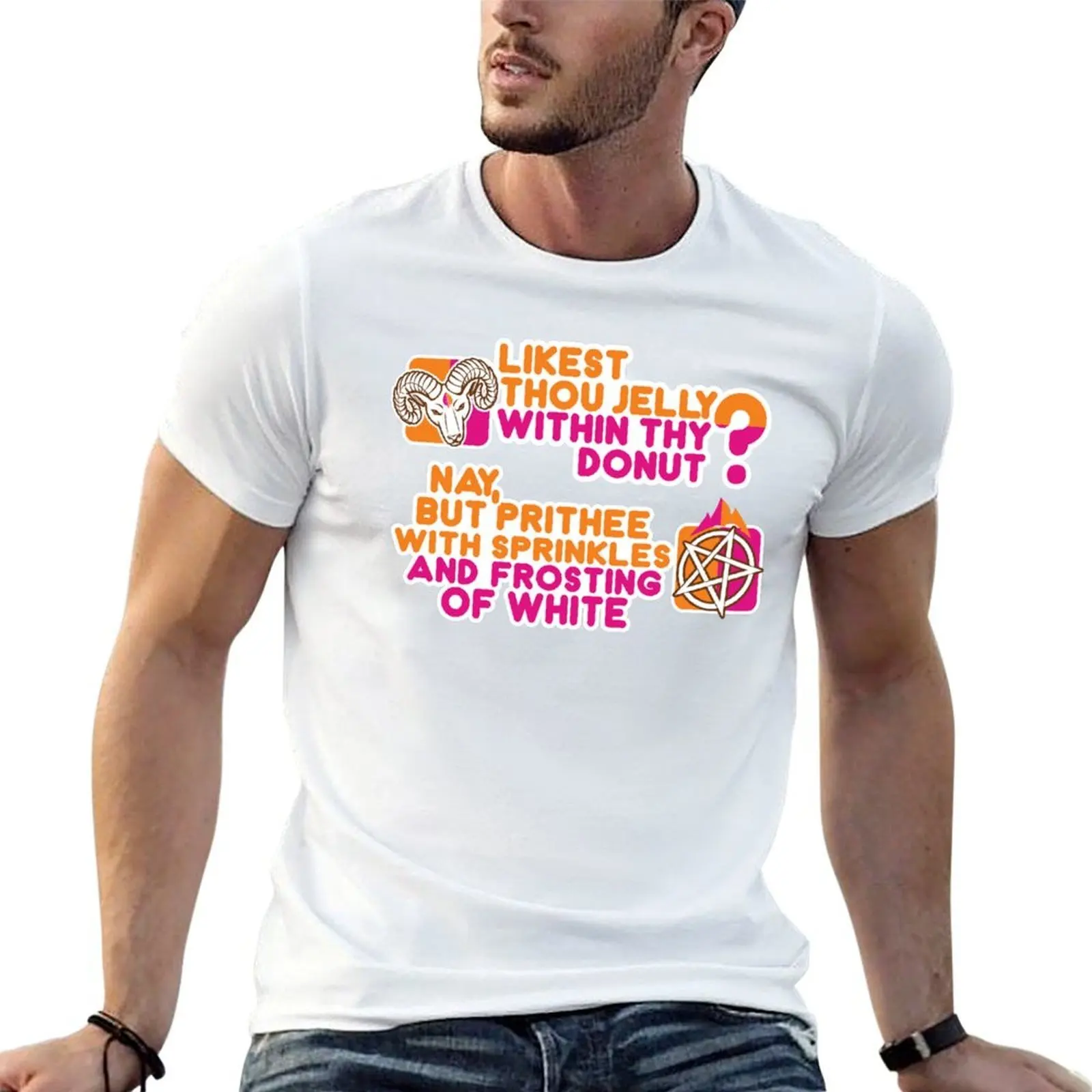 

Dunkin' Dresden T-Shirt man t shirt designer cotton t shirts man 100% T-Shirt