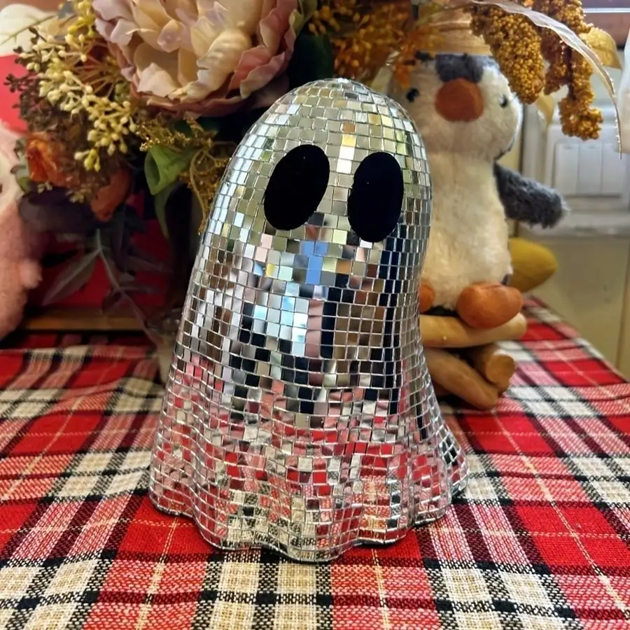 1/5/10/20/50/100pcs Home Decor Disco Mirror Ornament Mixed Color Mini Items For students Playful Design End Of Year Gifts Hallow