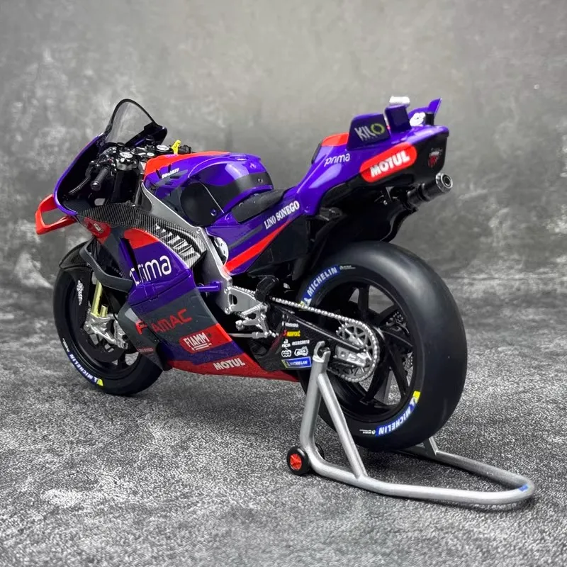 Kilo Works Motorcycle Model 1/12 Racing Team Ducati Gp24 Gp23 Locomotive Alloy Motorcycle Model Room Display Boy Collection Gift