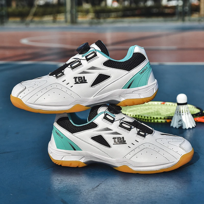 

Badminton Shoes Suitable for Any Ground Badminton Squash Tennis Sneakers Men's Women's Breathable Non-slip, Cushioning Sneakers