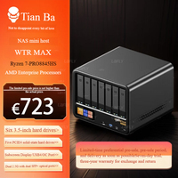 WTR MAX mini pc Enterprise PRO8845HS Computer Desktop Complete Six-Position Mechanical Hard Disk Five-Position Solid State Drive