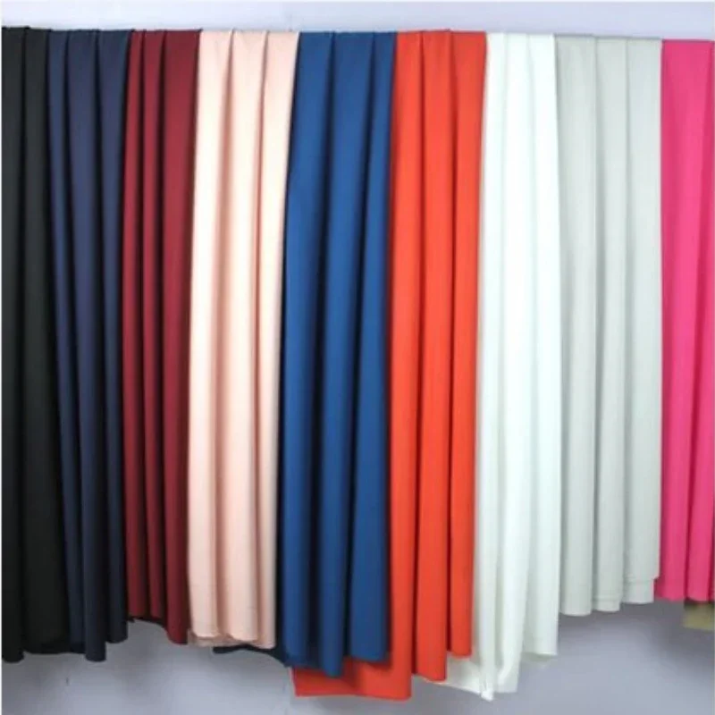 

Zhigong Fabric Knitted Four Sided Elastic Soft Breathable Thin Clothing Apparel Diy Sewing Polyester Spandex Material