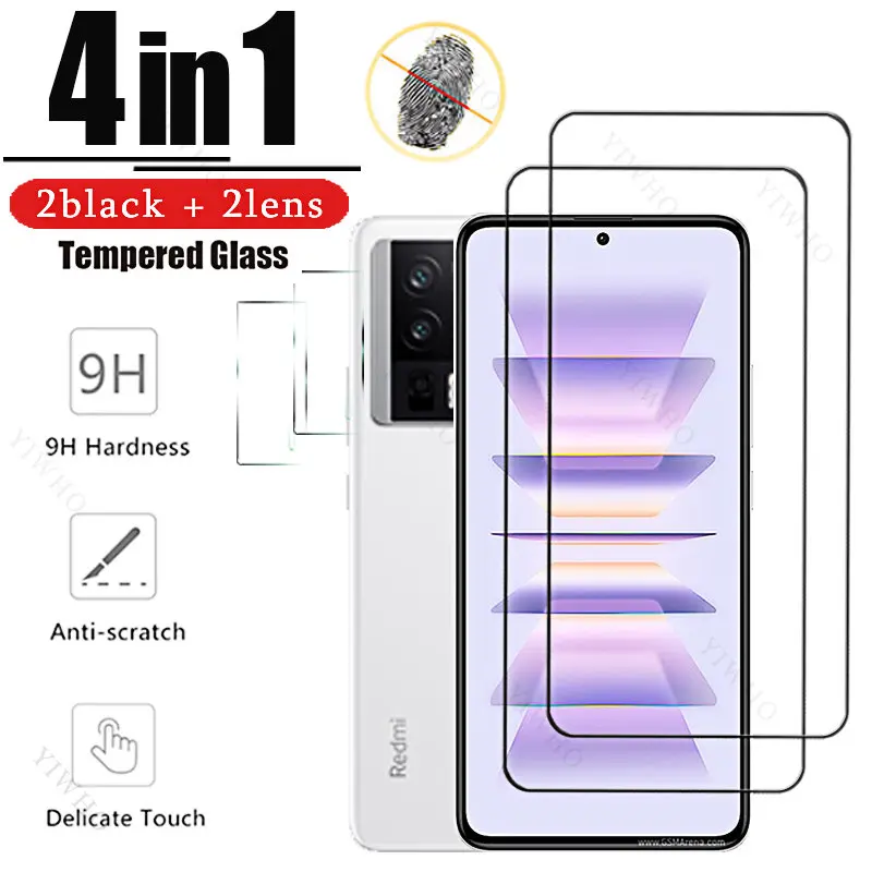 6to1 for Xiaomi Redmi K60 K50 K40 Pro + Plus Gaming Ultra Tempered Glass for Redmi K 60E K40S K50i Screen Protectors Cmaera Lens