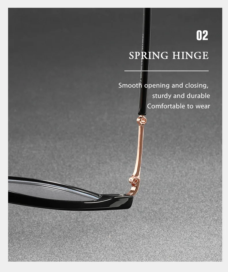 Modisches Design Neue Übergroße Legierungs-Freizeitbrille mit Sehstärke Photochrome Anti-Blaulicht-Brille für Herren Astigmatismus-Brillen – Detail 6
