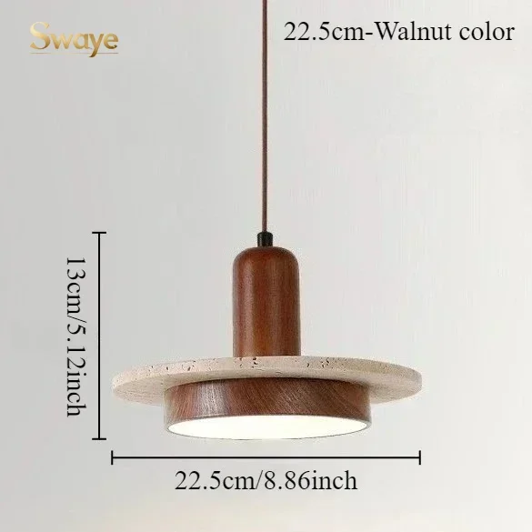 Yellow Cave Stone Wall Lights Wooden Luxury Ceiling Chandeliers Lamps Natural Material The Bedroom Indoor Home Decor Wall Sconce
