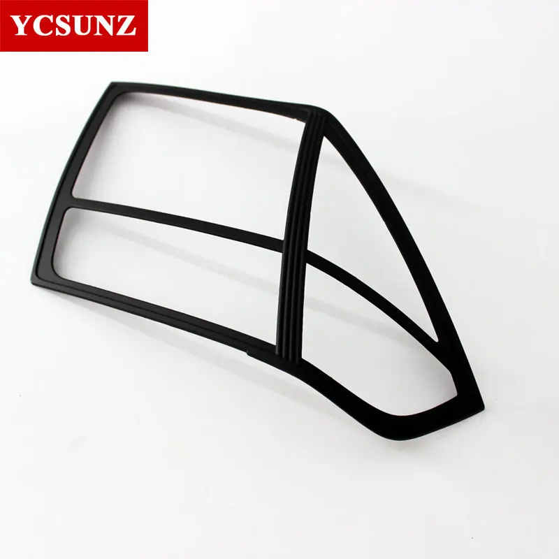 Headlight Cover For Nissan Frontier Navara D40 2006 2007 2008 2009 2010 2011 2012 Car Accessories Head Lamp Hood parts