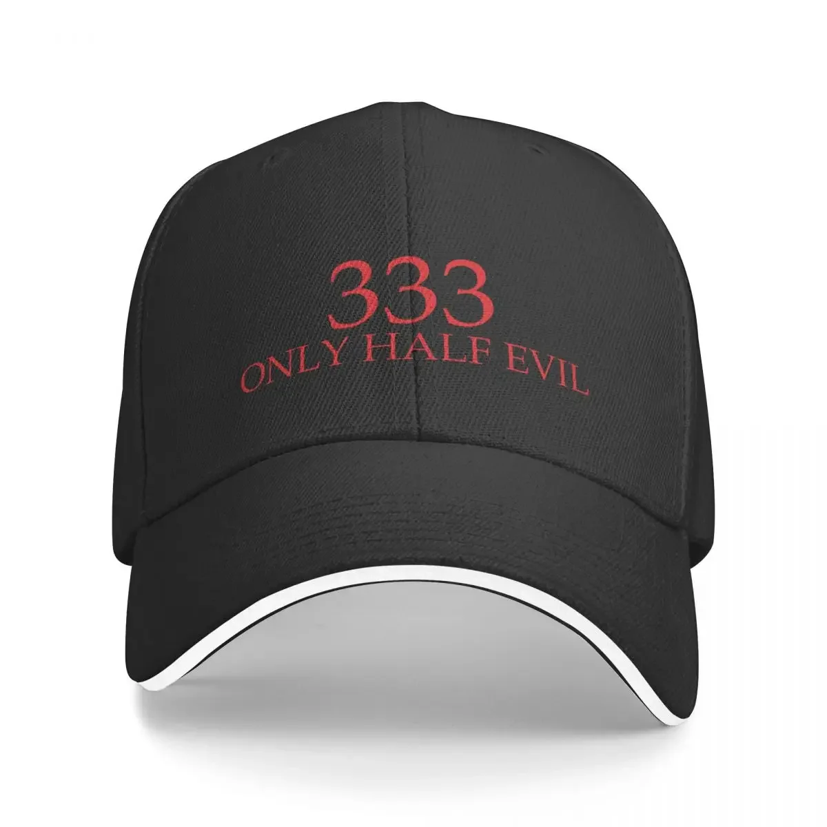 333 Only half evil Baseball Cap dad hat western Hat Brand Man cap Women's Beach Men's