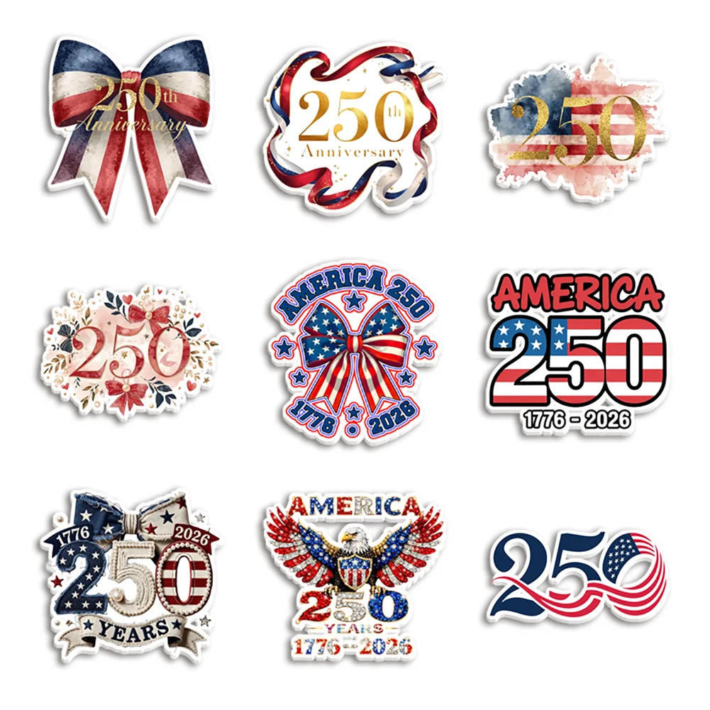 250th Anniversary United States Resin Planar Transparent Glitter Acrylic Flatback for Pendant Brooch Cabochon Bracele 10pcs/lot