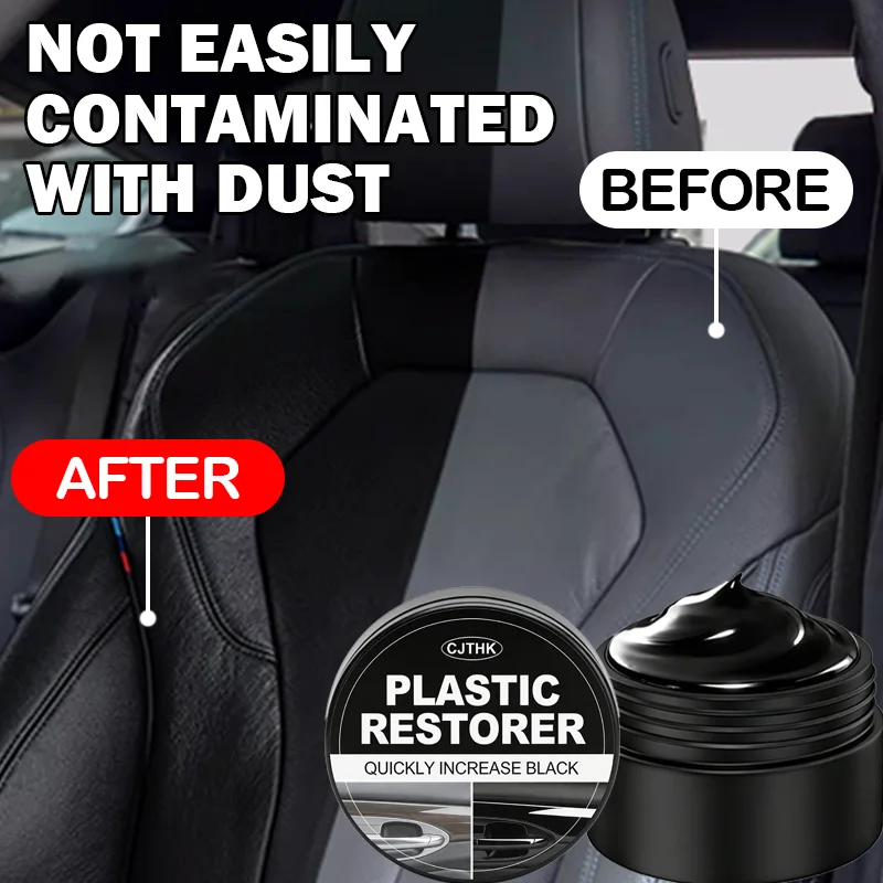 Auto-Kunststoff-Restaurator „Back to Black Gloss“ – Wachsbeschichtungsmittel zur Erneuerung von Autoinnenräumen, Leder und Verkleidungen – Auto-Politur und Reparaturbeschichtung – Detail 3