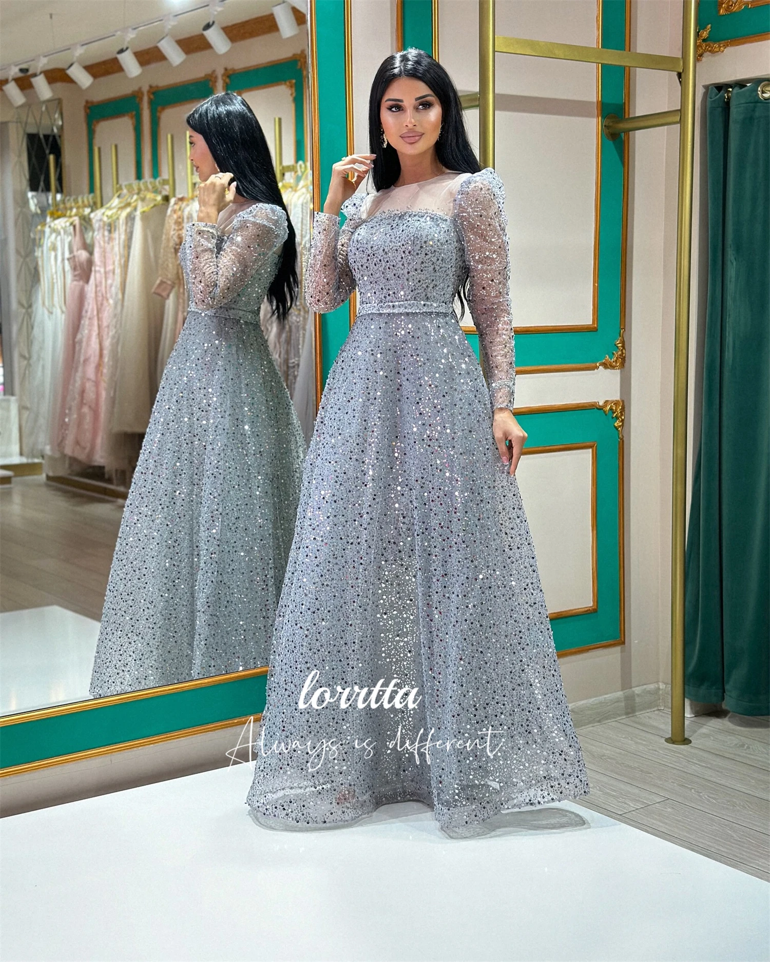 

Lorrtta Customized Elegant Dress Women's Evening Dress Woman Robes De Cocktail Dresses Luxury Prom Dresses prom dresses Party