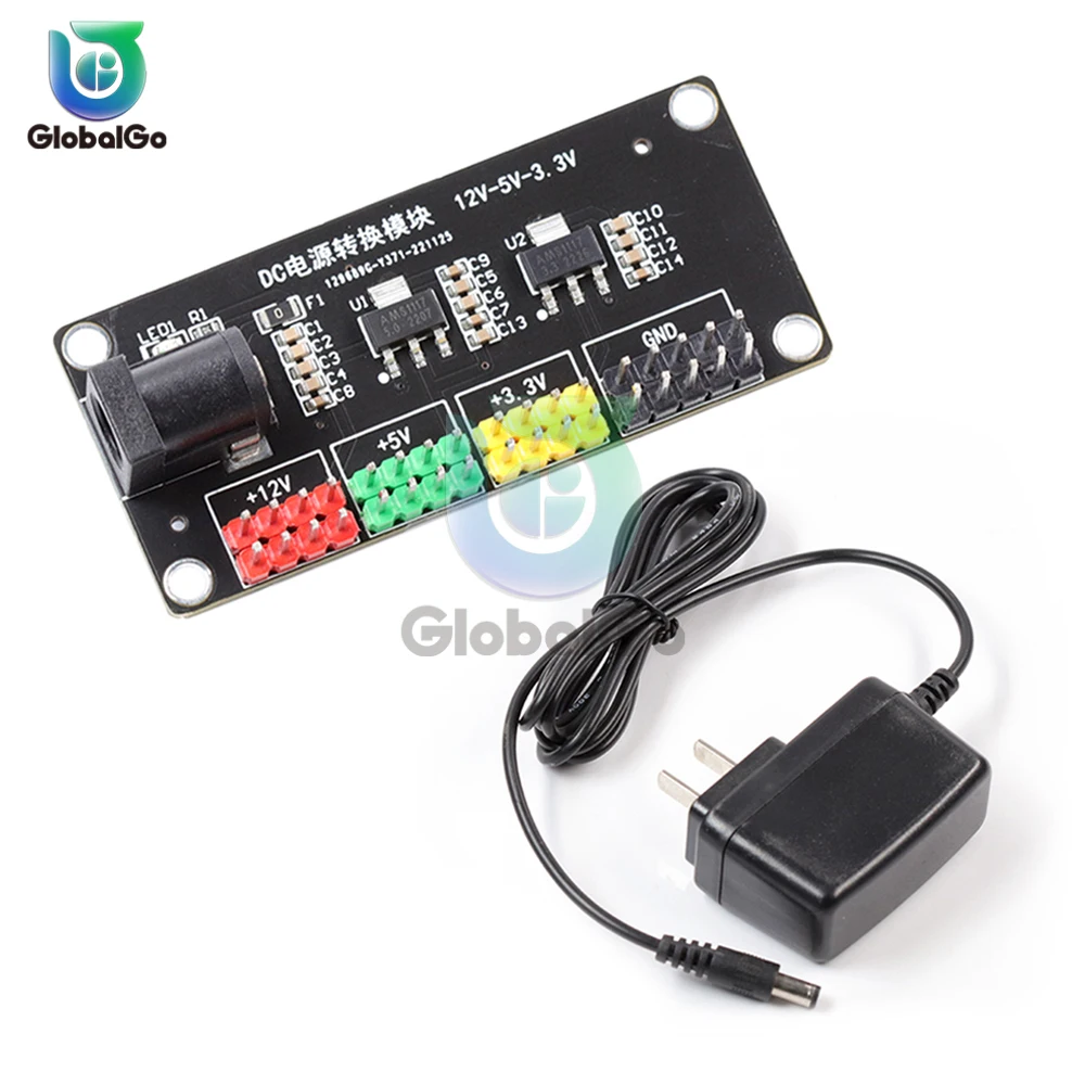 DC-DC12V إلى 3.3 فولت 5 فولت 12 فولت متعدد القنوات الناتج الجهد تحويل وحدة وحدة الطاقة