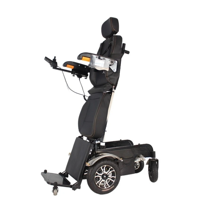Electric wheelchair Intelligent fully automatic multi-function electric assisted standing four-wheel scooter Front drive High