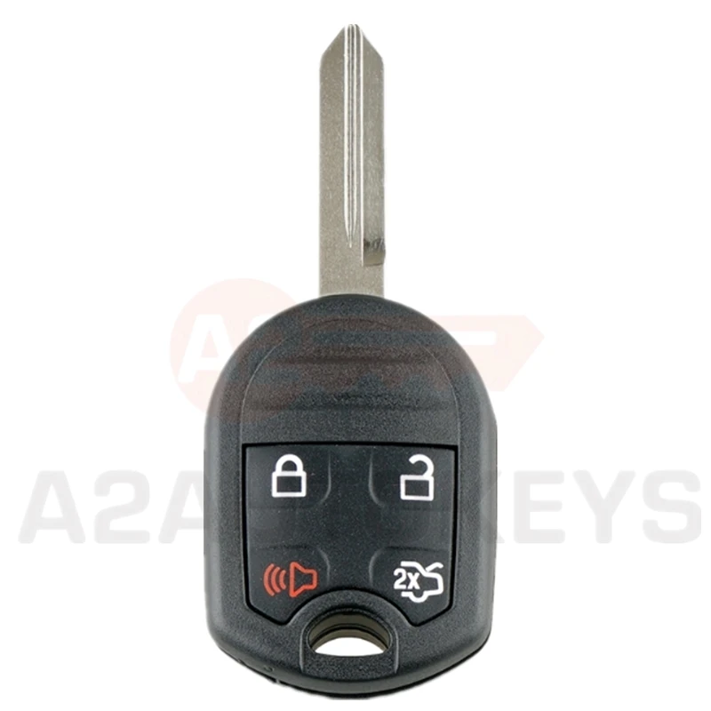 A2AUTOKEYS CWTWB1U793 4 przyciski 315/433 MHZ 4 d63 Chip zdalny kluczyk do samochodu Ford Flex Explorer Taurus 2012 2013 2014 2015 2016 2017