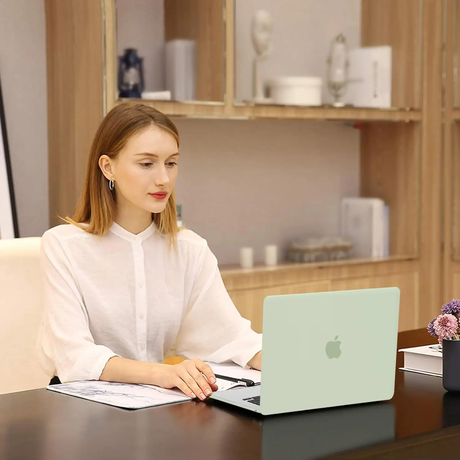 Etui na laptopa 2024 Macbook Pro 14 calowe etui M3 A2992 A2918 Pro 16 A2991 A2780 Funda dla Pro 13 M2 M1 A2338 A2251 A2289 pokrowiec — zdjęcie produktu 6