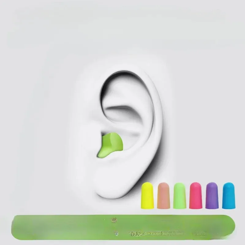 Disposable Soft Foam Earplugs Snore-Proof Noise Proof Earplug Sleep Ear Protector No Cords