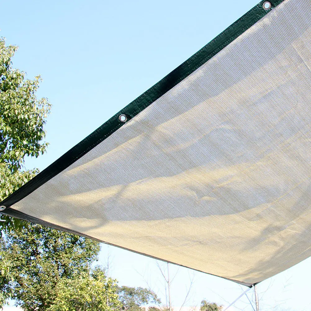 1Pcs Premium Sun Shade Net Thicken Sunscreen Net for Garden Plants Balcony Roof Car Shed Heat Insulation Breathable Mesh Cover view 3