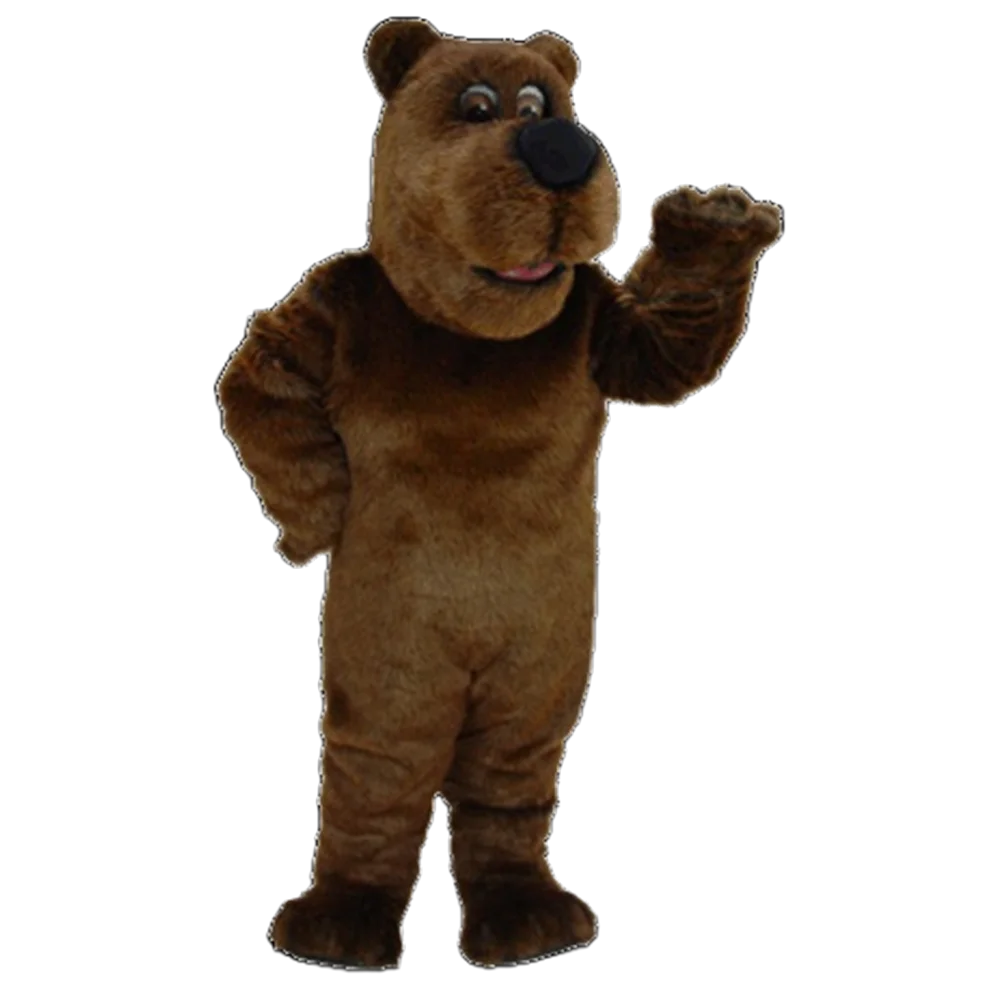 Cartoon Grizzly Mascot Costume Professional Custom Cartoon Animals Mascotte Mascota Outfit Suit Fancy Dress SW522