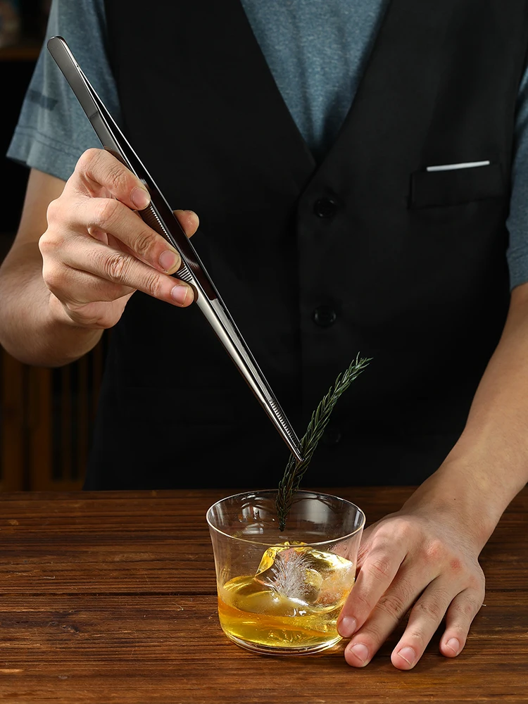 Нержавеющая сталь, кухонный пинцет для морепродуктов и бар, щипцы для еды, щипцы для гарнирога, аксессуары для бара, медь/позолота