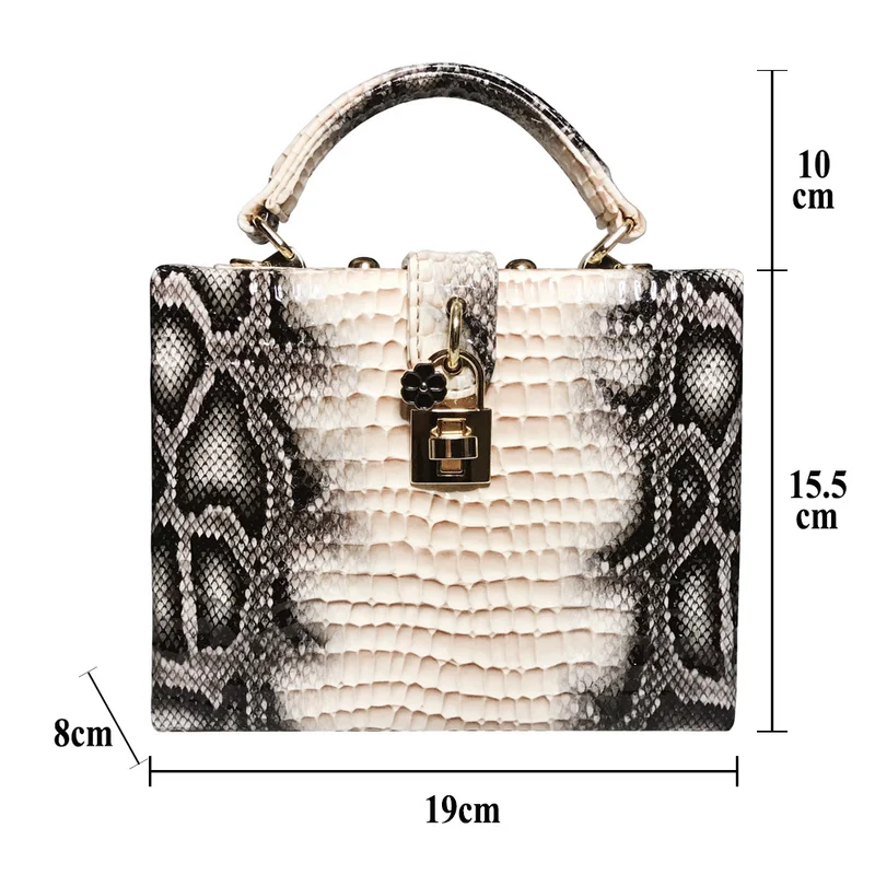 MS Serpentine Bags Luxury Women Box Evening Bag Quality Chain Bag for Lady Party Square Concave and Convex Top Handle Bag 2023