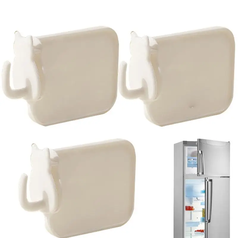 Refrigerator Side Door Snap-On Shelf Snap-On Space Allocator For Refrigerator Side Door 3pcs Portable Creative Bottle Can