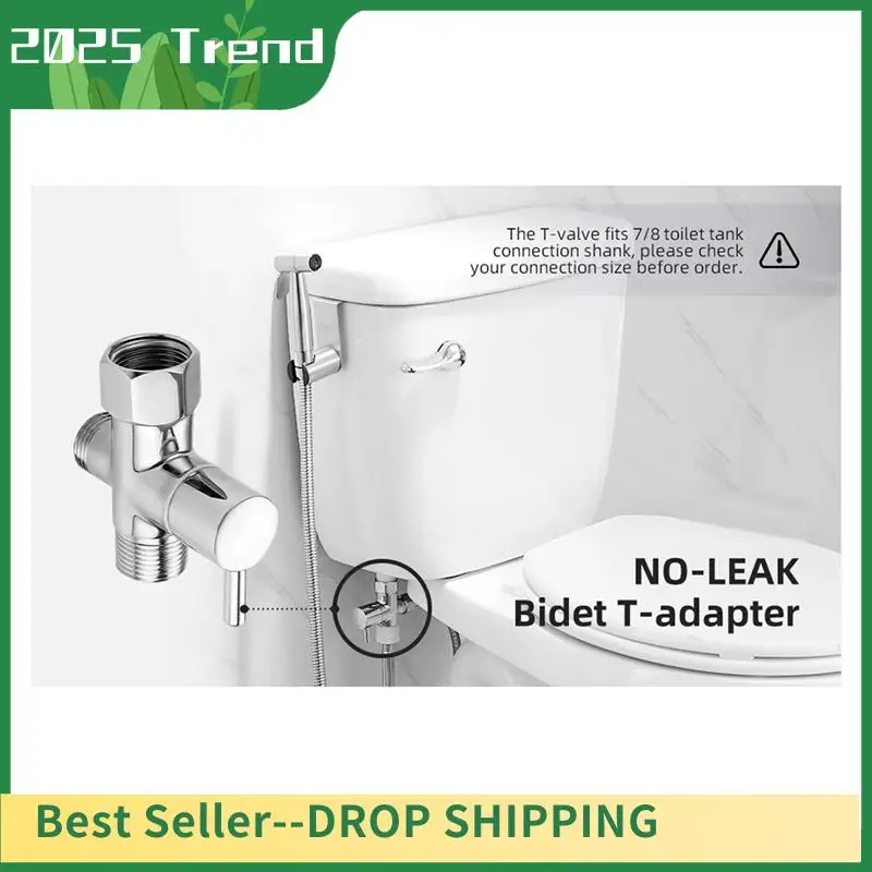 

Латунный Т-образный адаптер Arofa с запорным клапаном, 3-ходовой тройник, разъем 7/8 дюйма X 7/8 дюйма X G1/2 для опрыскивателя для унитаза и биде