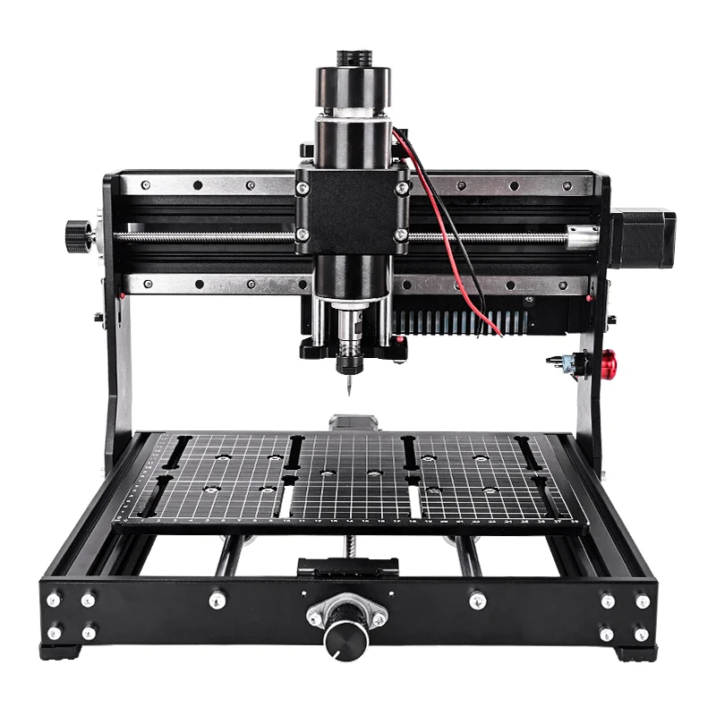 Wholesale DIY Acrylic Cutter  Cutting Machine New 3020 Plus Router Acrylic Metal Wood Bearing Motor Retail Home Use