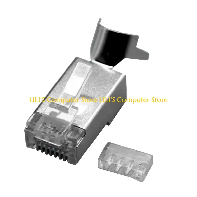 PVC encalhado contínuo compatível fios conectores universais redes A52B velocidade 10 gigabits
