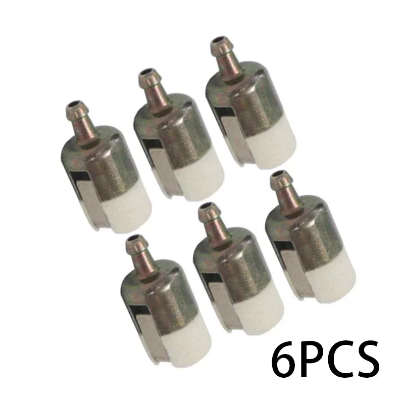 6pcs Fuel Filter For Echo 13120507320/13120507321/13120519830/13120519831/13120519832 Chainsaw Trimmer Brushcutter Edger Blower