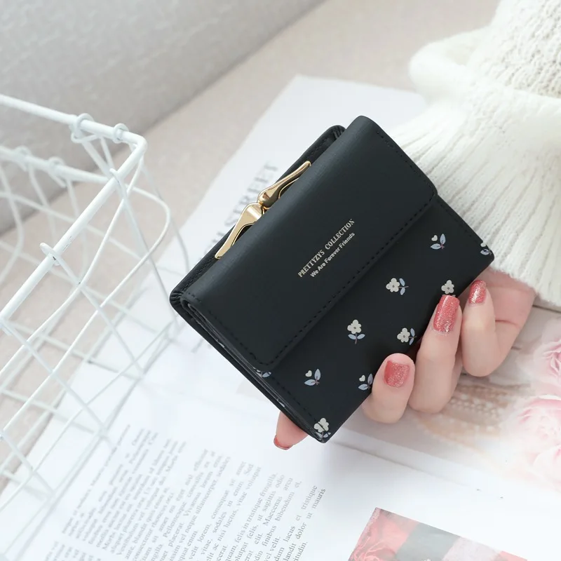 Women's Short and Niche Wallet, 30% Off Printed Short Wallet, Multi-Slot Fashionable and Versatile, Multi-Slot Coin Wallet,