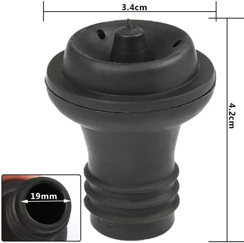 Wine Stoppers for Wine Saver Vacuum Pump Preserver Grade Rubber Wine Stopper Keep Your Wine Fresh Bottle Cap Sealer for Home