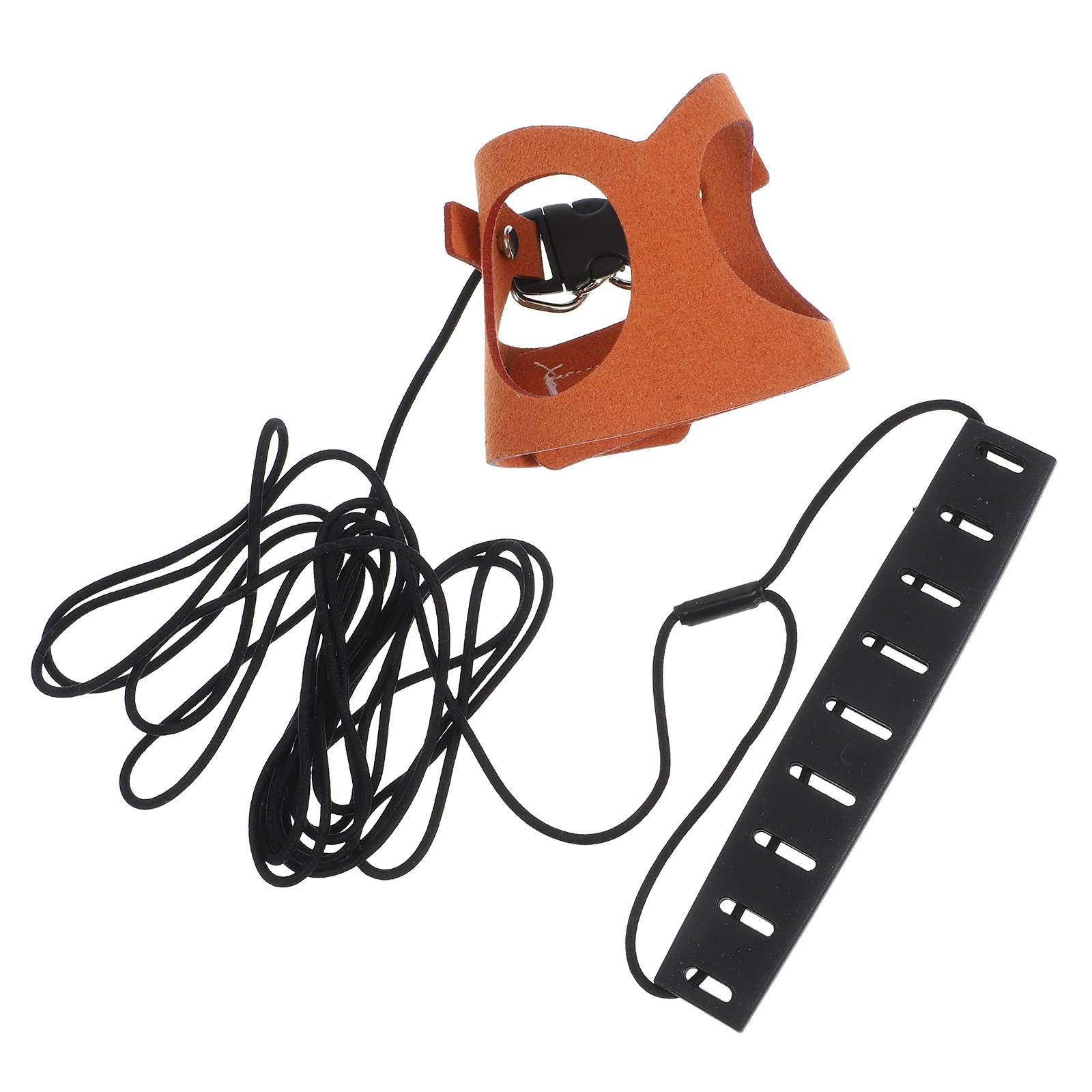 

1 Set Long Pet Harness Leash Kit Wear-Resistant Lightweight Bunny Walking Rope For Small Pets Anti-Escaping Traction Rope Set