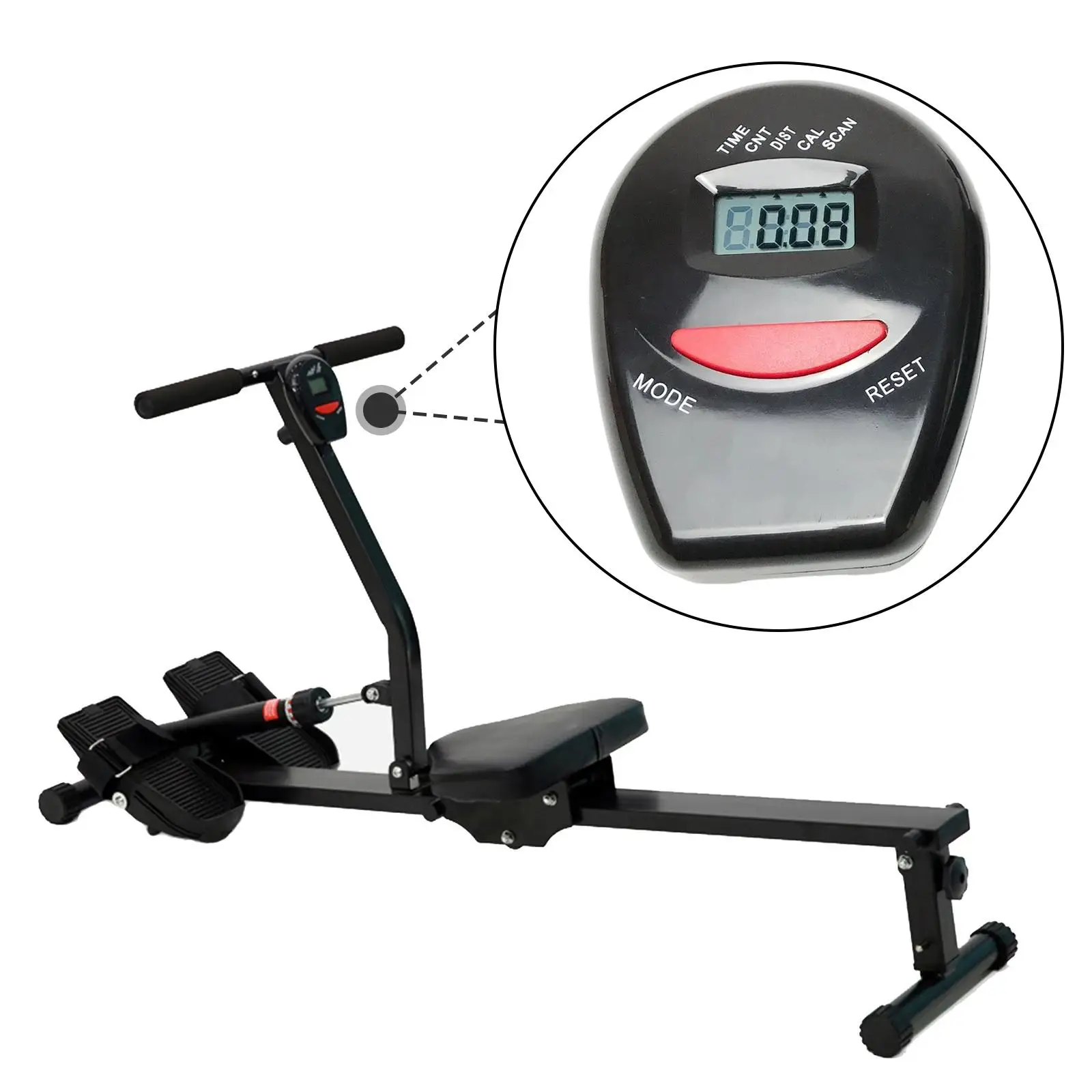 Cycling Computer High Performance Accessories Easy Installation LCD Monitor for Rowing Machine Stair Stepper