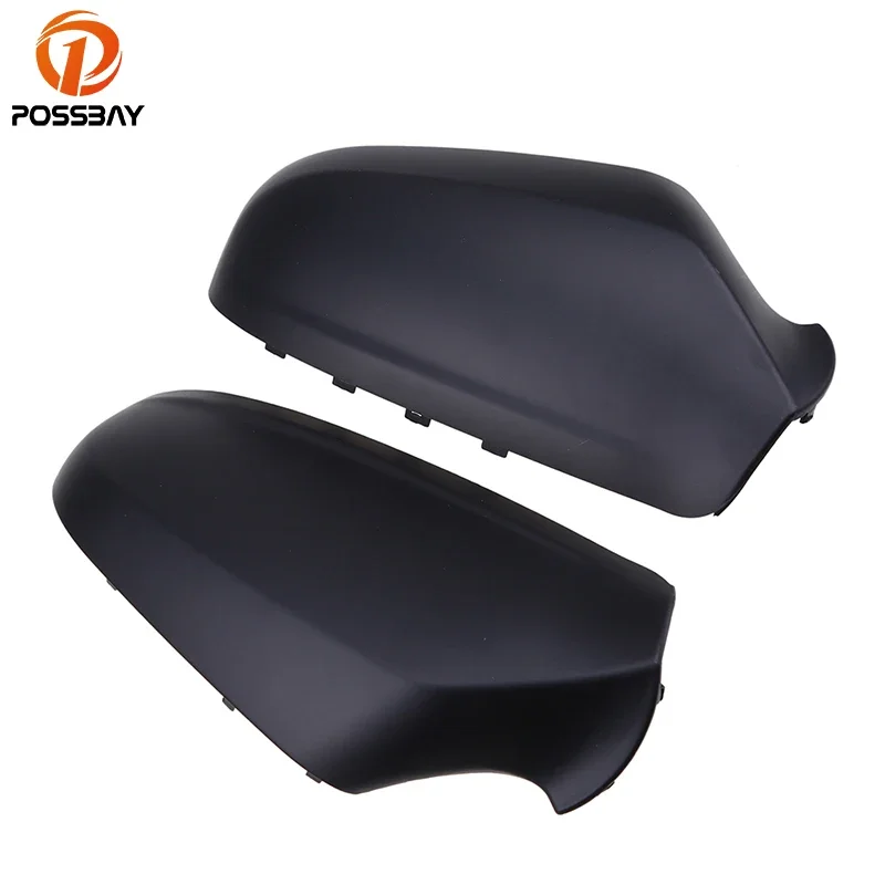 

POSSBAY Black Auto Side Rearview Door Side Wing Mirror Covers Car Rear View Mirrors Caps For Opel Astra H 2004-2007 2008 2009