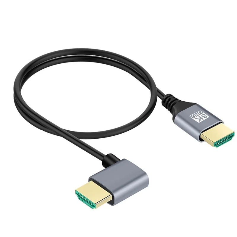 Cavo 8K HDMI 2.1V maschio a maschio cavo 90 gradi sinistro/destro/su/giù angolo 8K cavo HDMI per HD TV proiettore portatile cavo PS4 PS5