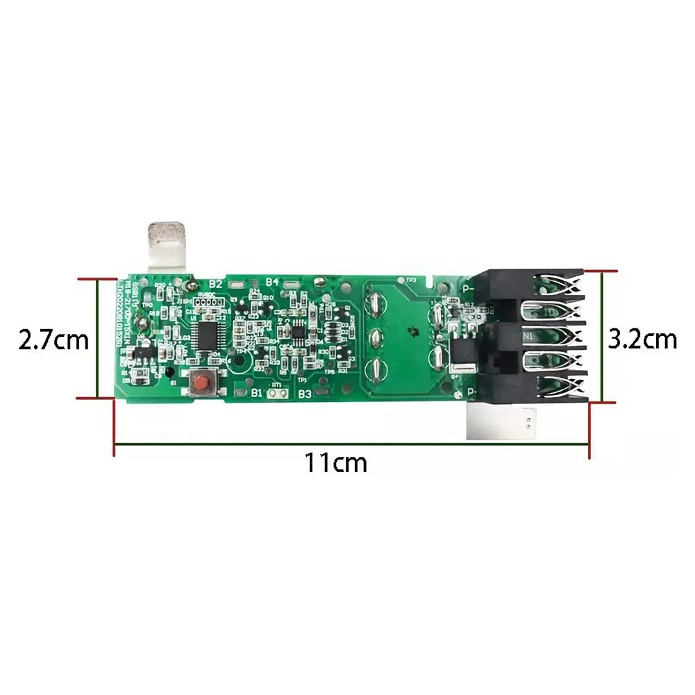 A95I-15X21700 Lithium-Ion Batterij Case Vervanging Reparatie, PCB Lading Bescherming Boord voor M18 18V 12Ah Lithium Batterij Case