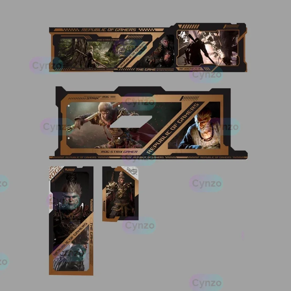 Изготовленная на заказ панель освещения корпуса ПК ROG GX601, ремонтная пластина ARGB Strix Helios, MX UV Laser Gaming Gabinete Lightboard Кожух
