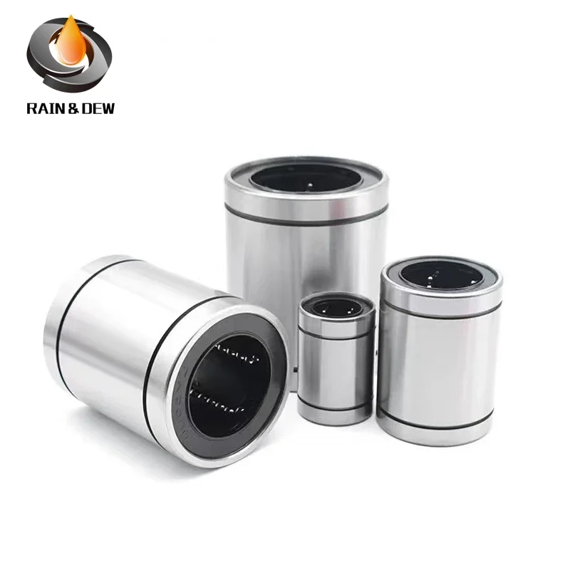 

4/10PCS Linear Ball Bearing LM4UU LM6UU LM8UU LM10UU LM6LUU LM12LUU LM20LUU Bearings Linear Bushing For 3D Printer