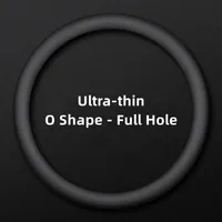 Cubiertas para volante de coche, cubierta ultrafina para volante, envoltura Universal de 37-38cm, cubiertas de dirección transpirables, accesorios para coche